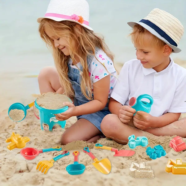 18-Piece Beach & Sand Toy Set - Perfect for Kids' Summer Fun! sea and beach accessories