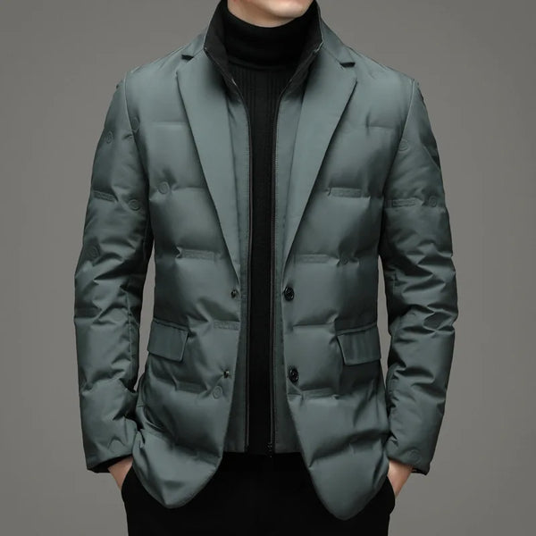 men's winter warm blazer