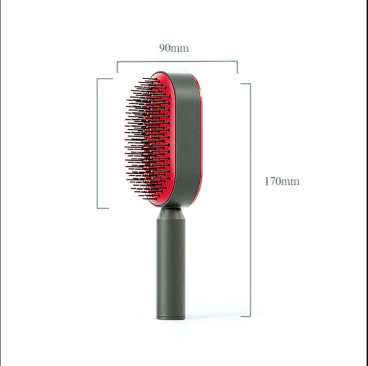 Self Cleaning Hair Brush red#SelfCleaning #HairBrush #HairCare #DetanglingBrush #EasyClean #GroomingTool #HairMaintenance #ScalpCare #AntiStatic #HairStyling #HairDetangler #SelfCleaningBristles #HairHealth #Convenience #EasyGrooming #Hairbrush #NoMoreTangles #HairTool #StylingEssential #SelfMaintenance #HairCareRoutine #ShopifyHairProducts #TangleFree #EasytoClean #SmoothHair #SelfCleaningHairbrush #GroomingAccessories #HassleFreeHairCare #HairbrushInnovation #ShopifyDiscover